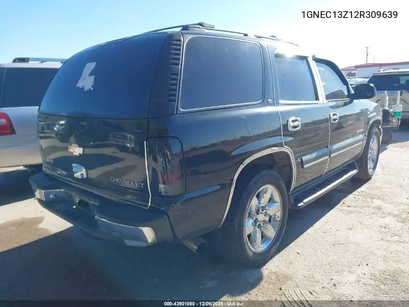 1GNEC13Z12R309639 2002 Chevrolet Tahoe Lt