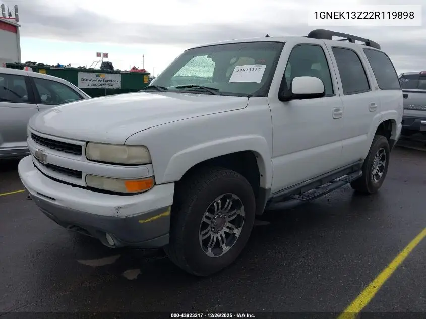 1GNEK13Z22R119898 2002 Chevrolet Tahoe Z71