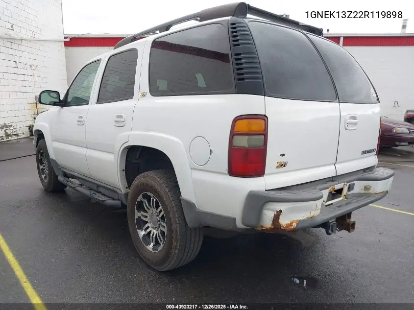 1GNEK13Z22R119898 2002 Chevrolet Tahoe Z71