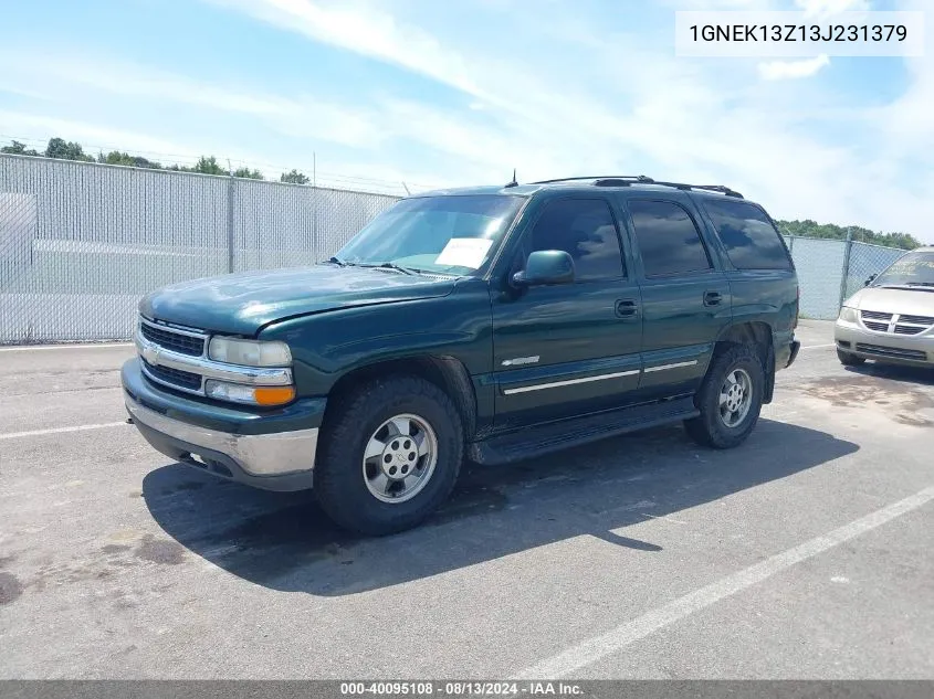 1GNEK13Z13J231379 2003 Chevrolet Tahoe Lt