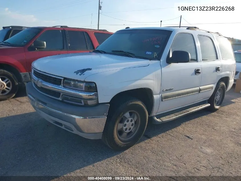 1GNEC13Z23R226268 2003 Chevrolet Tahoe Ls