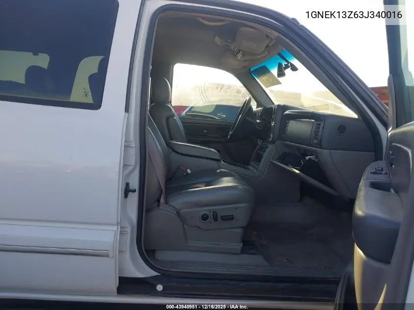 1GNEK13Z63J340016 2003 Chevrolet Tahoe Lt