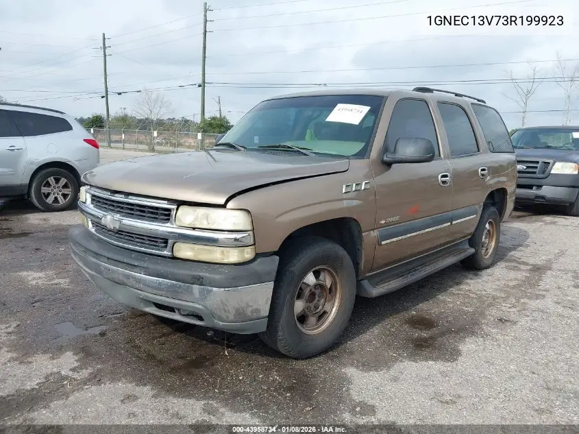 1GNEC13V73R199923 2003 Chevrolet Tahoe Ls