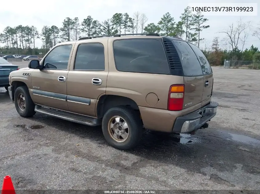 1GNEC13V73R199923 2003 Chevrolet Tahoe Ls
