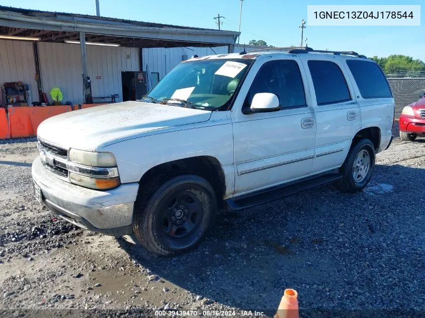 1GNEC13Z04J178544 2004 Chevrolet Tahoe Lt