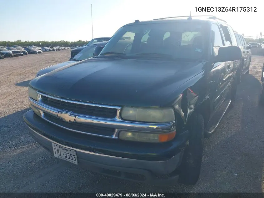 2004 Chevrolet Tahoe Lt VIN: 1GNEC13Z64R175312 Lot: 40029479