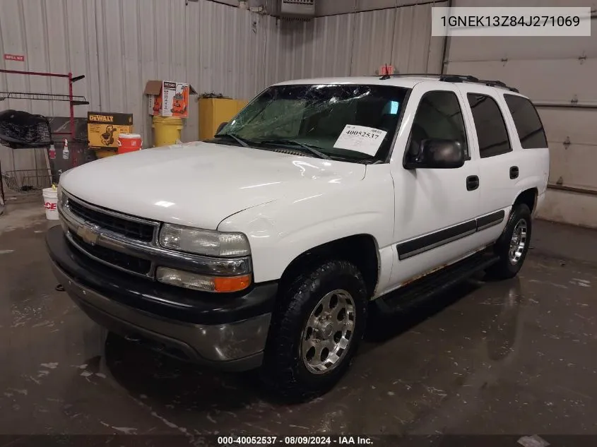 2004 Chevrolet Tahoe Ls VIN: 1GNEK13Z84J271069 Lot: 40052537