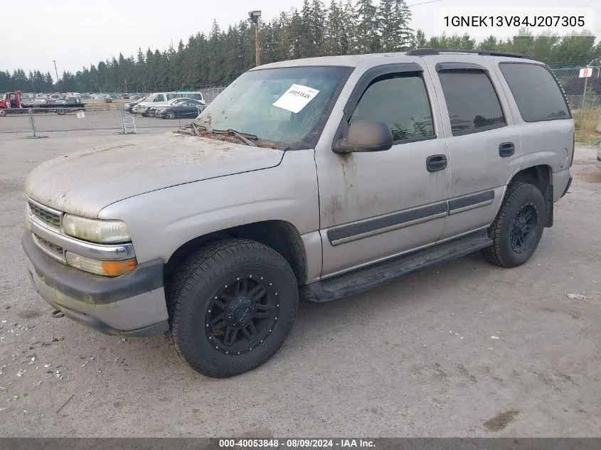 1GNEK13V84J207305 2004 Chevrolet Tahoe K1500