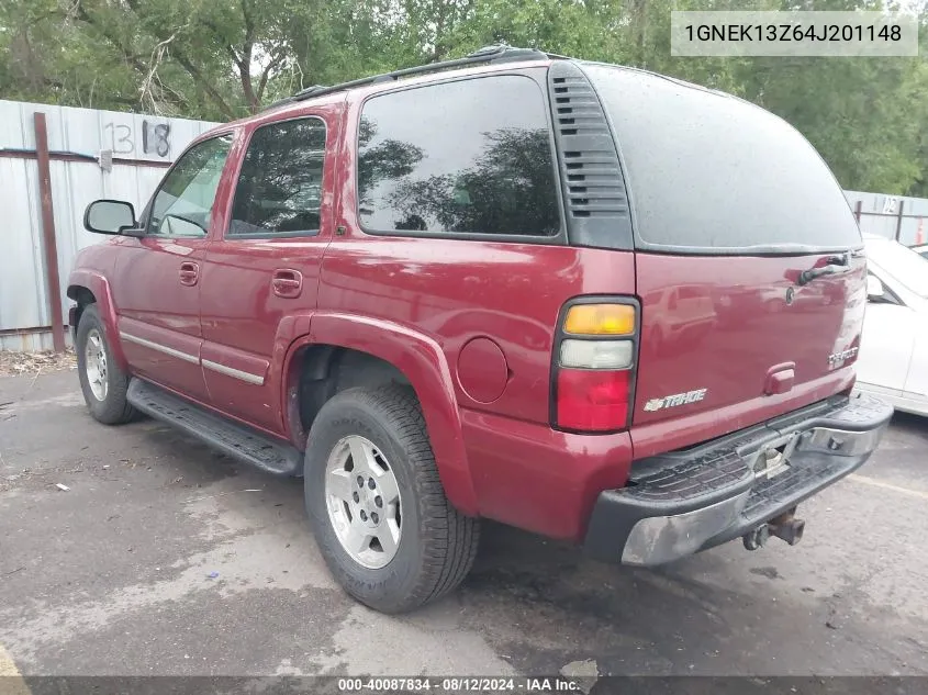 1GNEK13Z64J201148 2004 Chevrolet Tahoe Ls/Lt/Z71