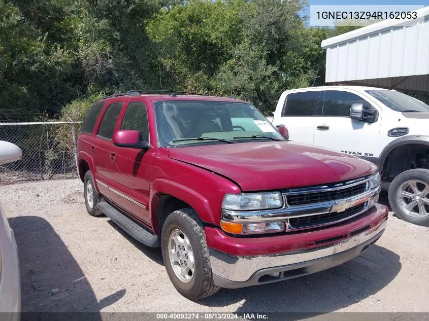 2004 Chevrolet Tahoe C1500 VIN: 1GNEC13Z94R162053 Lot: 40093274