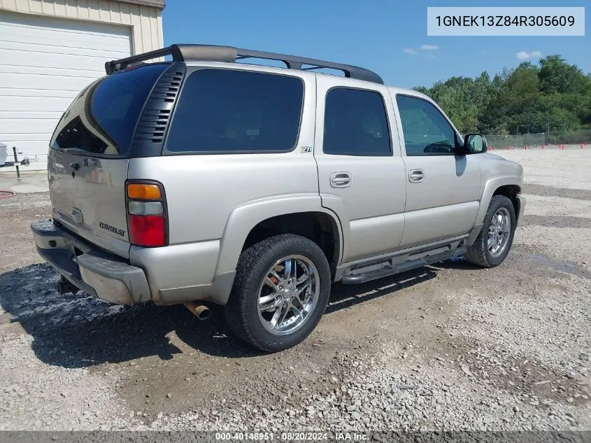 2004 Chevrolet Tahoe Z71 VIN: 1GNEK13Z84R305609 Lot: 40148951