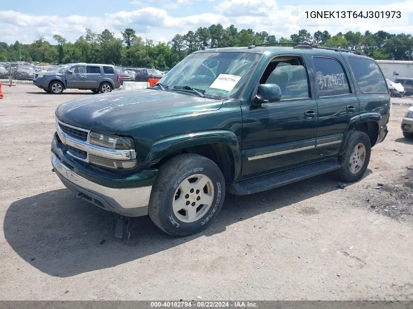 2004 Chevrolet Tahoe Lt VIN: 1GNEK13T64J301973 Lot: 40182794