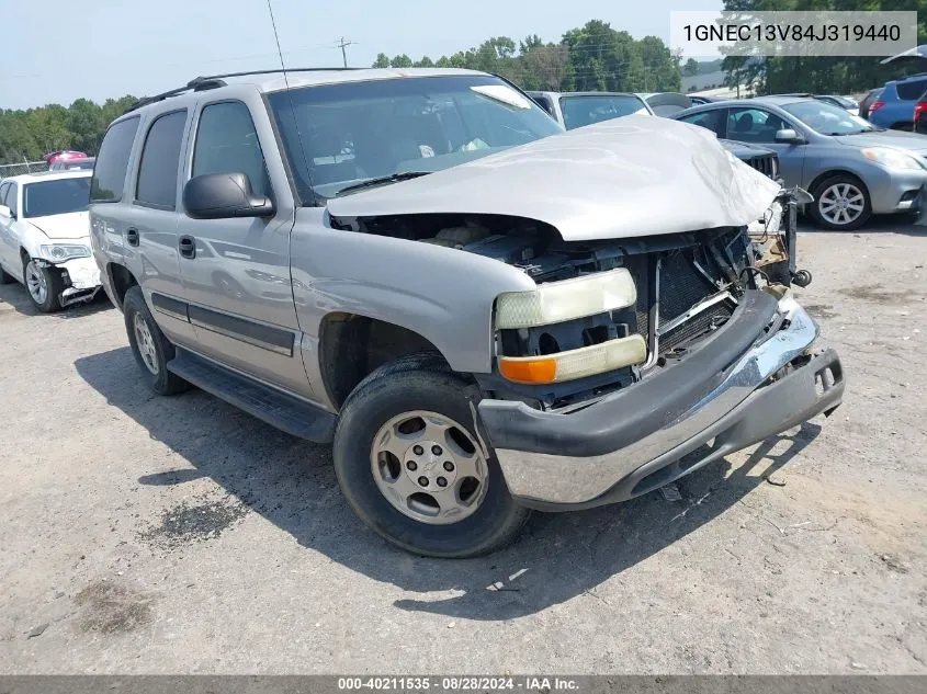 1GNEC13V84J319440 2004 Chevrolet Tahoe Ls