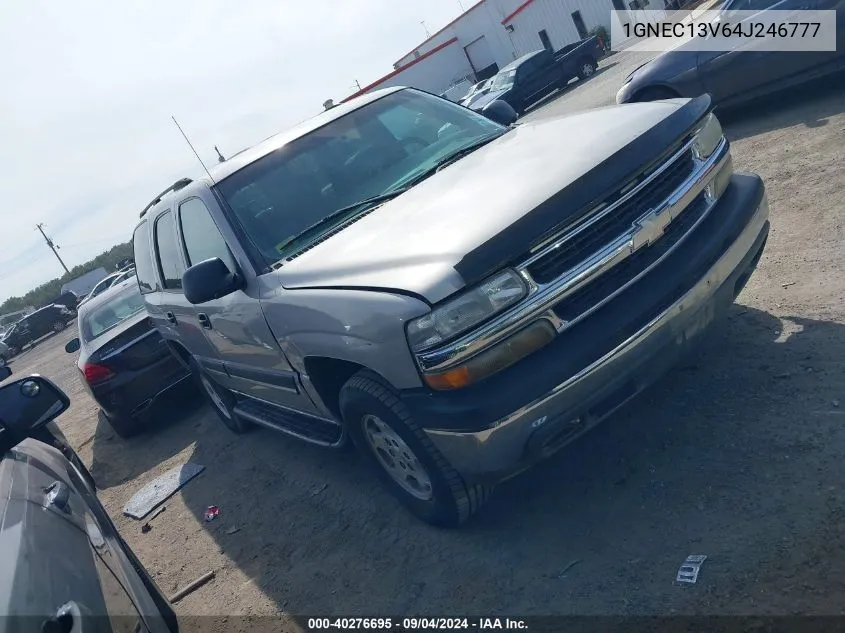 2004 Chevrolet Tahoe Ls VIN: 1GNEC13V64J246777 Lot: 40276695