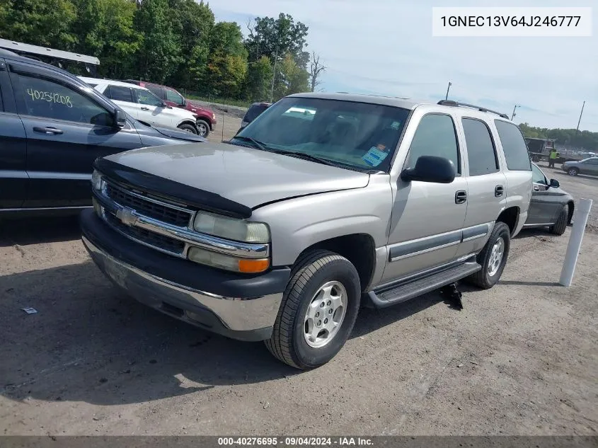 2004 Chevrolet Tahoe Ls VIN: 1GNEC13V64J246777 Lot: 40276695