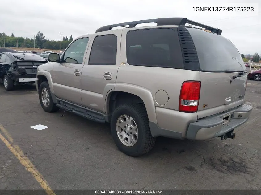 2004 Chevrolet Tahoe Z71 VIN: 1GNEK13Z74R175323 Lot: 40348083