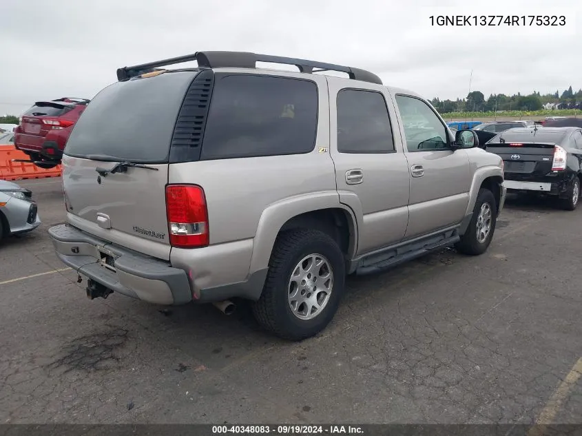 2004 Chevrolet Tahoe Z71 VIN: 1GNEK13Z74R175323 Lot: 40348083