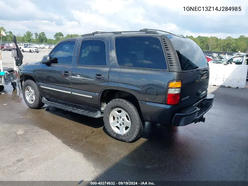 1GNEC13Z14J284985 2004 Chevrolet Tahoe Lt