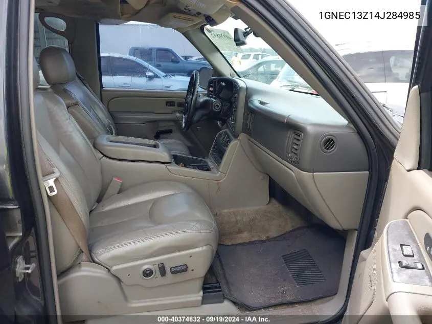 1GNEC13Z14J284985 2004 Chevrolet Tahoe Lt