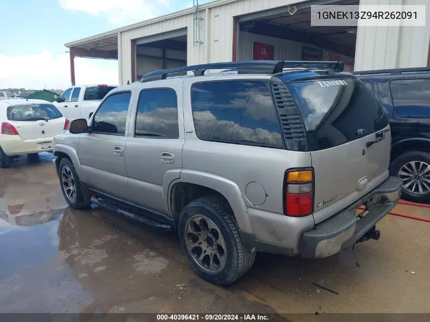 2004 Chevrolet Tahoe Z71 VIN: 1GNEK13Z94R262091 Lot: 40396421