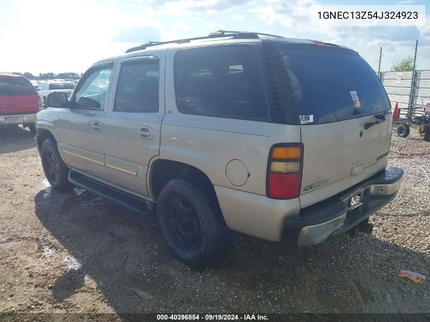 1GNEC13Z54J324923 2004 Chevrolet Tahoe Lt