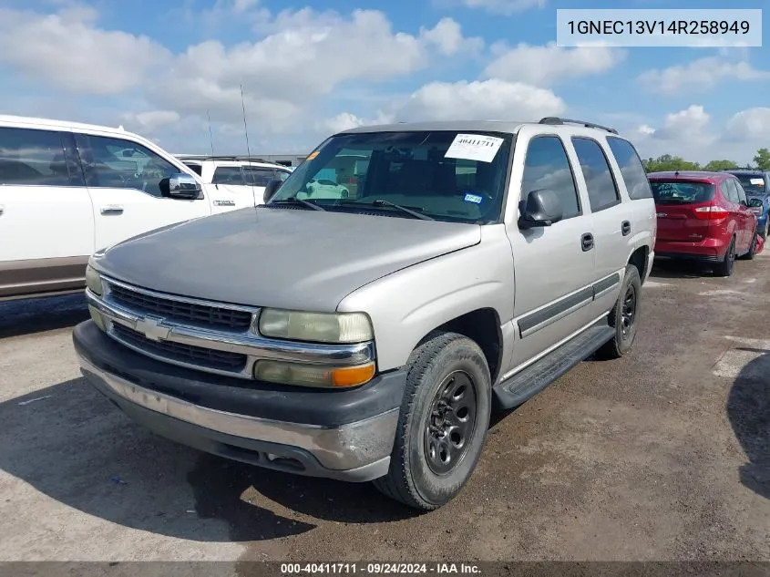 1GNEC13V14R258949 2004 Chevrolet Tahoe C1500