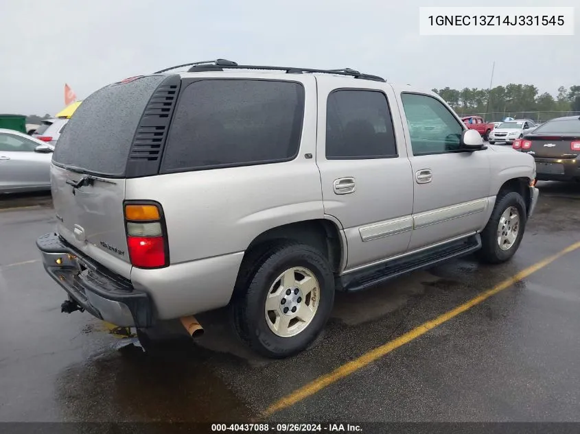 1GNEC13Z14J331545 2004 Chevrolet Tahoe C1500