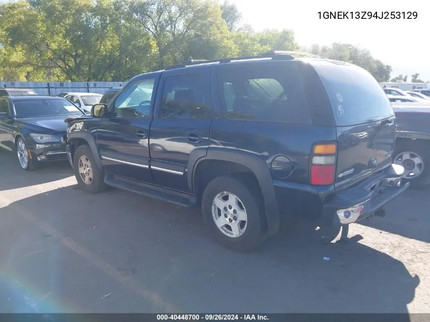 1GNEK13Z94J253129 2004 Chevrolet Tahoe Lt