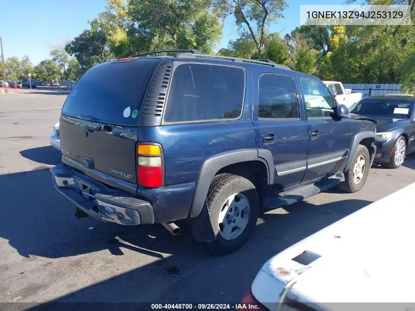 1GNEK13Z94J253129 2004 Chevrolet Tahoe Lt