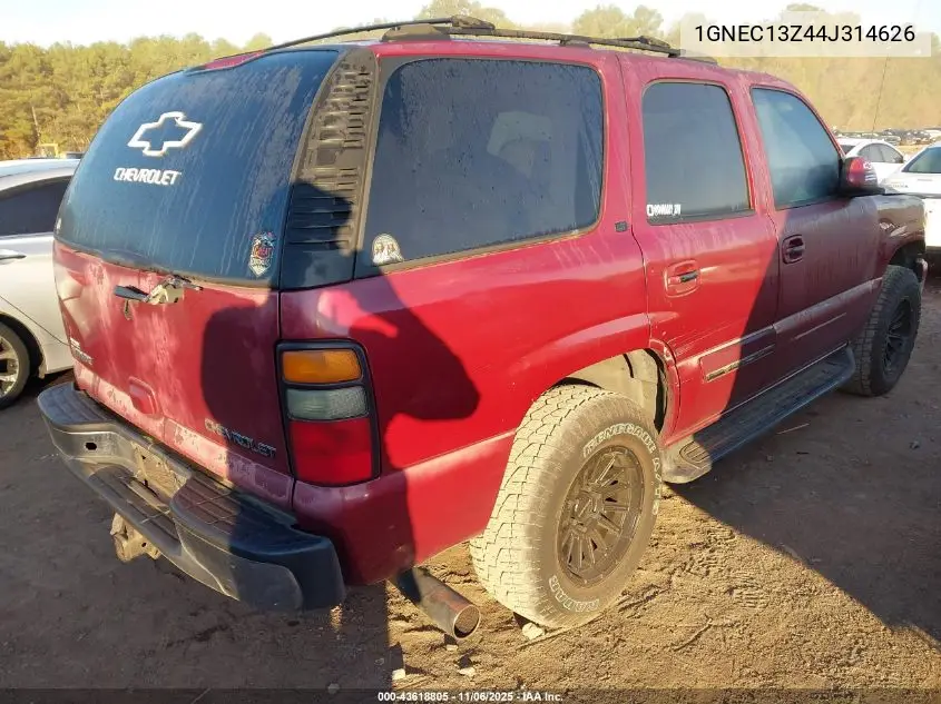 1GNEC13Z44J314626 2004 Chevrolet Tahoe Lt