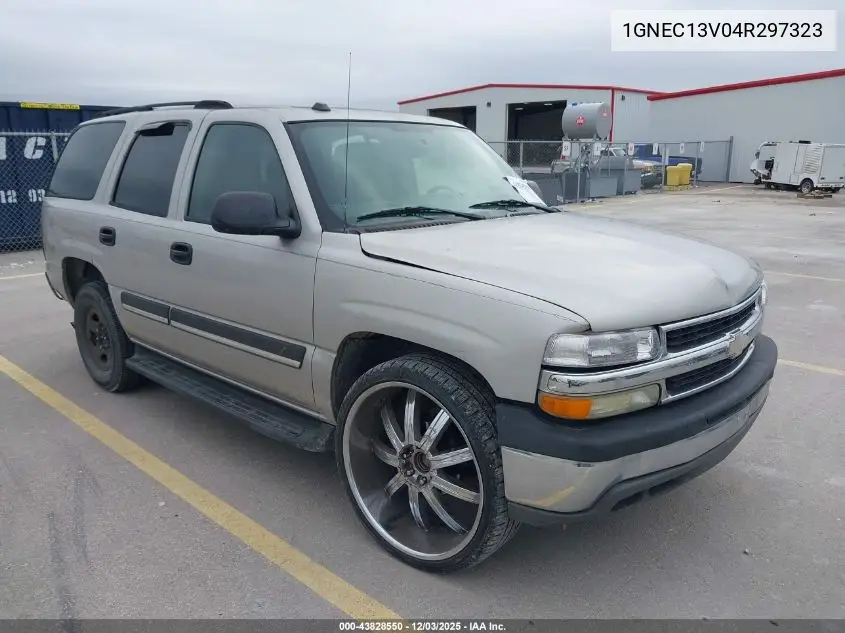 1GNEC13V04R297323 2004 Chevrolet Tahoe Ls