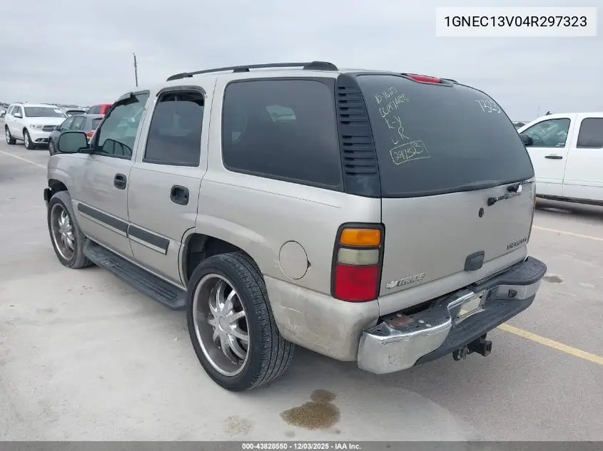 1GNEC13V04R297323 2004 Chevrolet Tahoe Ls