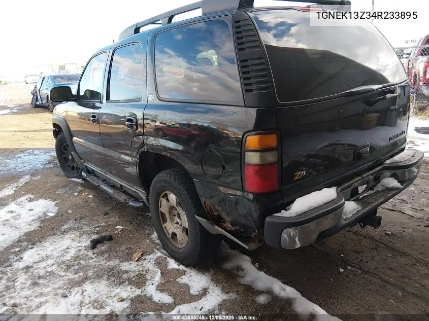 1GNEK13Z34R233895 2004 Chevrolet Tahoe Z71