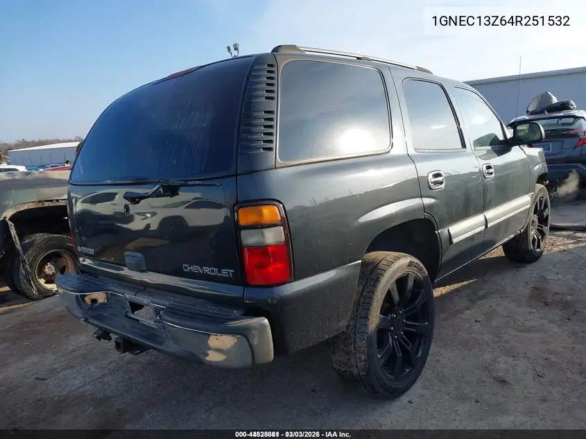 1GNEC13Z64R251532 2004 Chevrolet Tahoe Ls