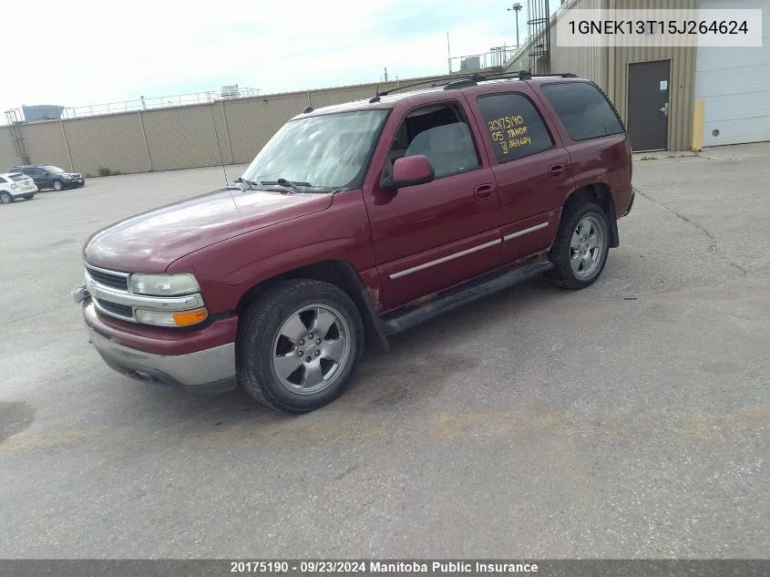 1GNEK13T15J264624 2005 Chevrolet Tshoe