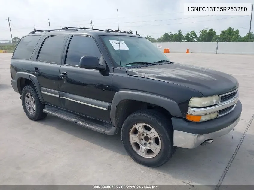 2005 Chevrolet Tahoe Lt VIN: 1GNEC13T35R263280 Lot: 39486765