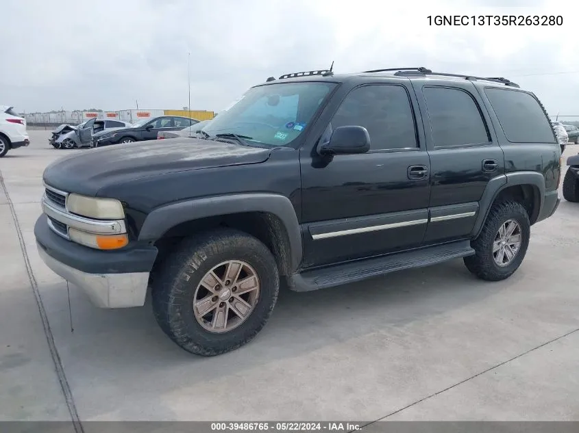 2005 Chevrolet Tahoe Lt VIN: 1GNEC13T35R263280 Lot: 39486765