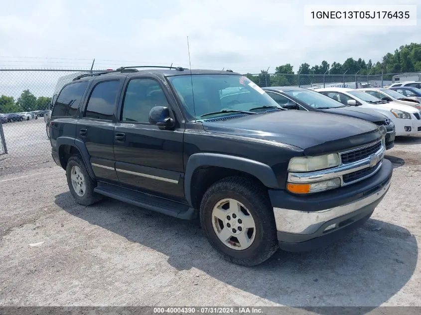 1GNEC13T05J176435 2005 Chevrolet Tahoe Lt