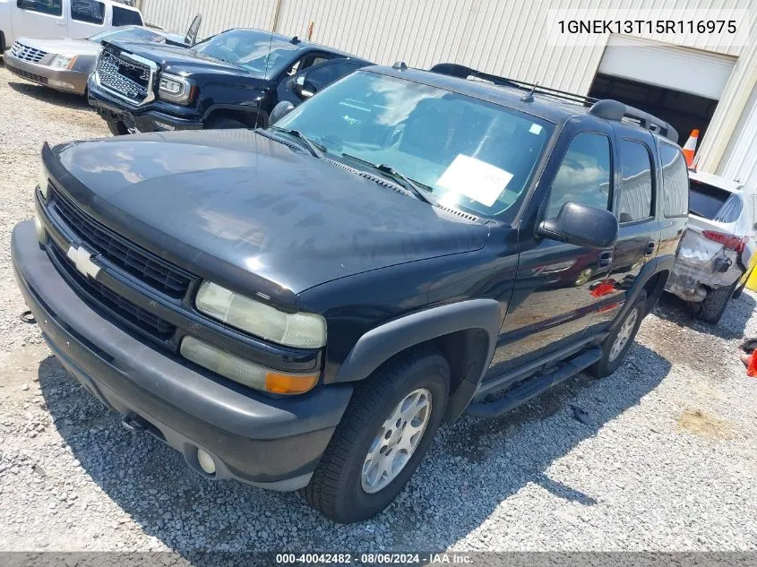 2005 Chevrolet Tahoe Z71 VIN: 1GNEK13T15R116975 Lot: 40042482