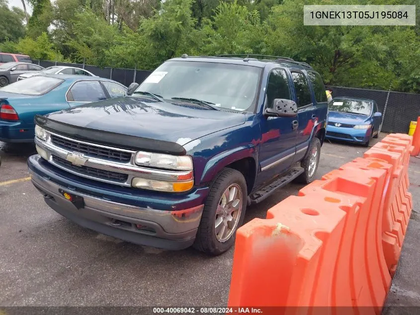 1GNEK13T05J195084 2005 Chevrolet Tahoe Lt