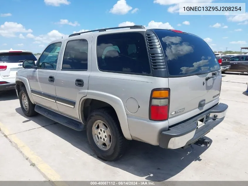 1GNEC13Z95J208254 2005 Chevrolet Tahoe Ls