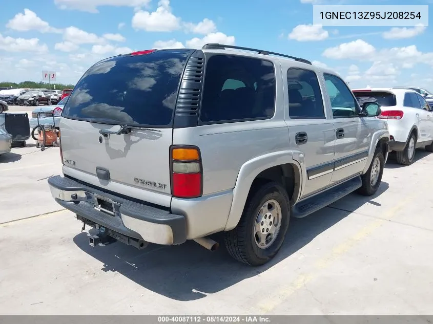 1GNEC13Z95J208254 2005 Chevrolet Tahoe Ls