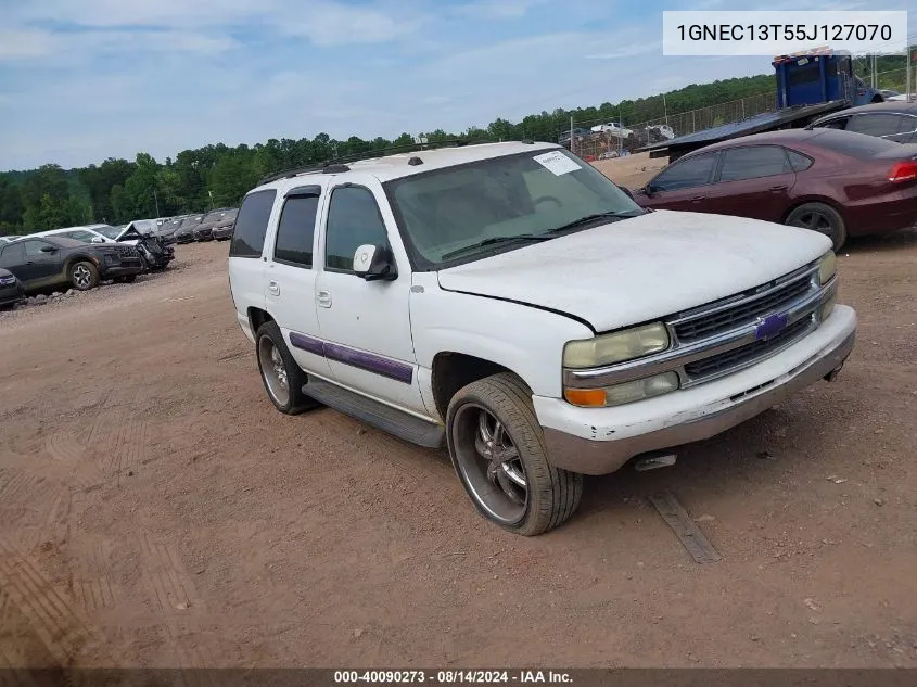 2005 Chevrolet Tahoe Ls/Lt/Z71 VIN: 1GNEC13T55J127070 Lot: 40090273