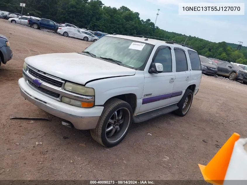 2005 Chevrolet Tahoe Ls/Lt/Z71 VIN: 1GNEC13T55J127070 Lot: 40090273