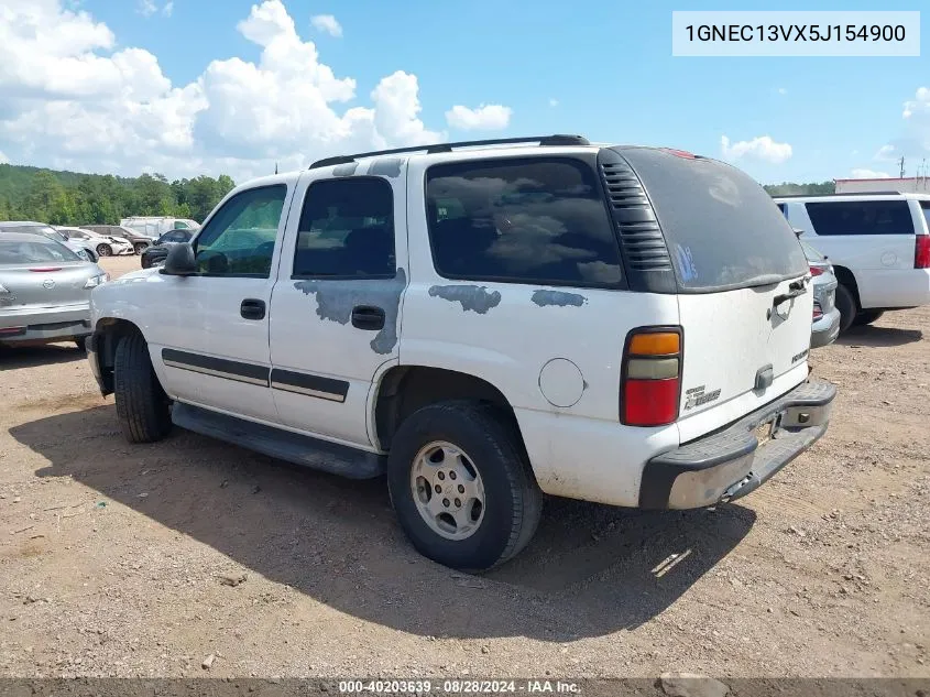 1GNEC13VX5J154900 2005 Chevrolet Tahoe Ls