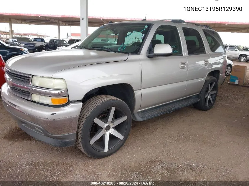 2005 Chevrolet Tahoe Lt VIN: 1GNEC13T95R129390 Lot: 40218285