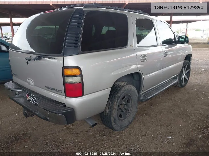 2005 Chevrolet Tahoe Lt VIN: 1GNEC13T95R129390 Lot: 40218285