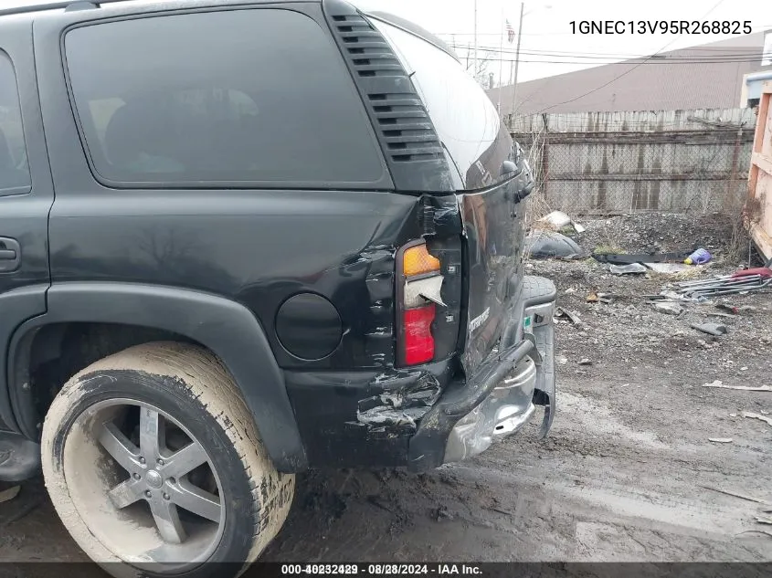 2005 Chevrolet Tahoe Ls VIN: 1GNEC13V95R268825 Lot: 40232429