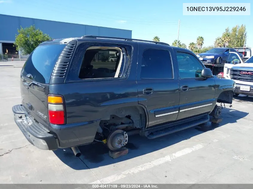 1GNEC13V95J229246 2005 Chevrolet Tahoe Ls