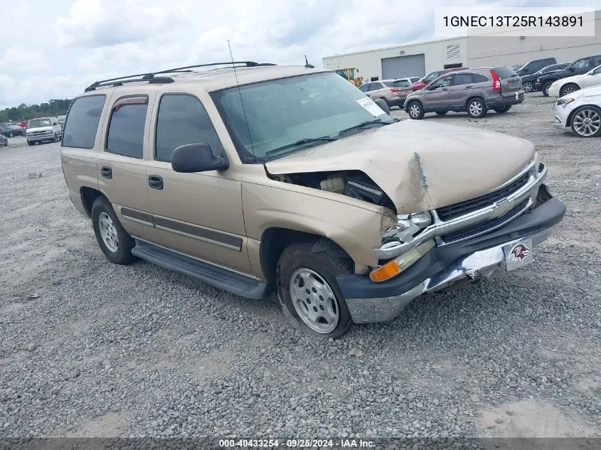 1GNEC13T25R143891 2005 Chevrolet Tahoe Ls